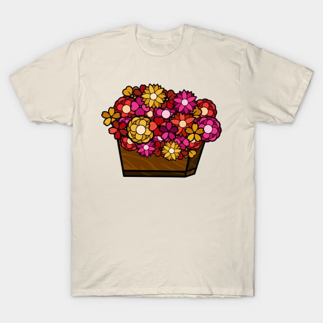 Flower Basket T-Shirt by MOULE